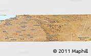 Satellite Panoramic Map of Bariadi