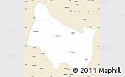 Classic Style Simple Map of Maswa