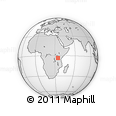Outline Map of Meatu