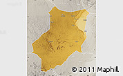 Physical Map of Manyoni, lighten, semi-desaturated