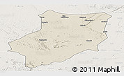 Shaded Relief Panoramic Map of Manyoni, lighten