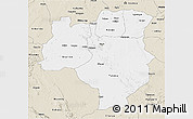 Classic Style 3D Map of Tabora