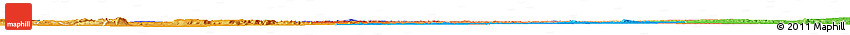 Political Shades Horizon Map of Tabora