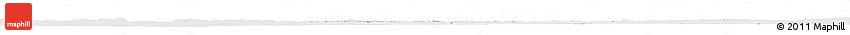 Silver Style Horizon Map of Tabora, single color outside