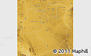 Physical Map of Tabora