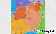 Political Shades Map of Tabora