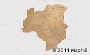 Satellite Map of Tabora, cropped outside