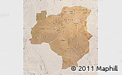 Satellite Map of Tabora, lighten