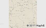 Shaded Relief Map of Tabora