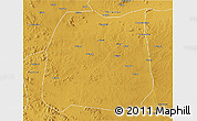 Physical 3D Map of Nzega
