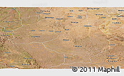 Satellite Panoramic Map of Tabora
