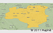 Savanna Style Panoramic Map of Tabora