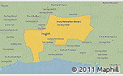 Savanna Style 3D Map of Bangkok