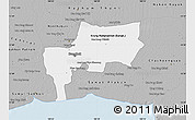Gray Map of Bangkok