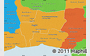 Political Map of Bangkok