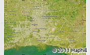 Satellite Map of Bangkok
