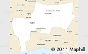 Classic Style Simple Map of Bangkok