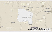 Classic Style 3D Map of Ang Thong