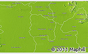 Physical 3D Map of Ang Thong