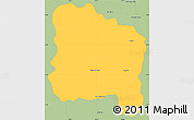Savanna Style Simple Map of Ang Thong