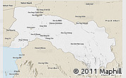 Classic Style 3D Map of Chachoengsao