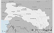 Gray 3D Map of Chachoengsao