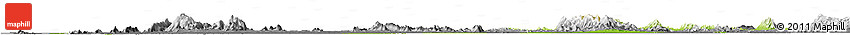 Physical Horizon Map of Chachoengsao, desaturated