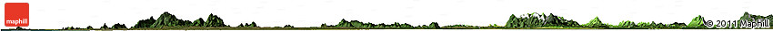Satellite Horizon Map of Chachoengsao, darken
