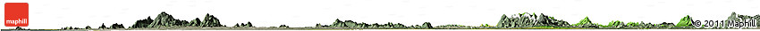Satellite Horizon Map of Chachoengsao, semi-desaturated