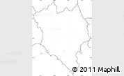 Blank Simple Map of Chanthaburi, no labels