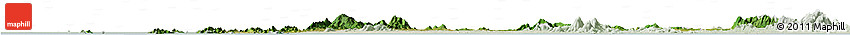 Satellite Horizon Map of Chon Buri, lighten