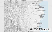 Silver Style 3D Map of Phetcha Buri