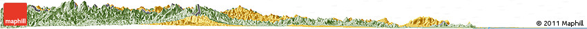 Savanna Style Horizon Map of Phetcha Buri