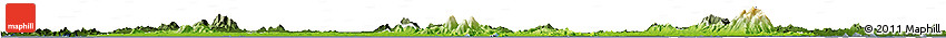 Physical Horizon Map of Rayong, darken