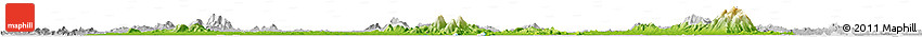 Physical Horizon Map of Rayong, lighten, desaturated