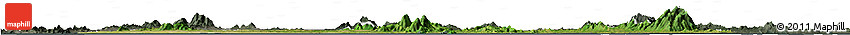 Satellite Horizon Map of Rayong, darken, semi-desaturated