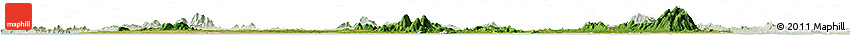 Satellite Horizon Map of Rayong, lighten