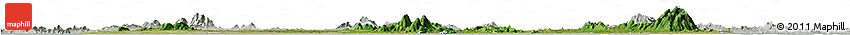 Satellite Horizon Map of Rayong, lighten, semi-desaturated