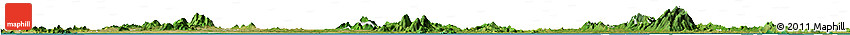 Satellite Horizon Map of Rayong