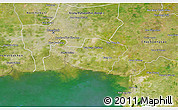 Satellite 3D Map of Samut Prakan