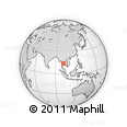 Outline Map of Samut Prakan