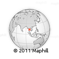 Outline Map of Samut Sakhon