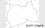 Blank Simple Map of Samut Sakhon, no labels
