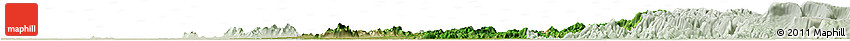 Satellite Horizon Map of Sara Buri, lighten