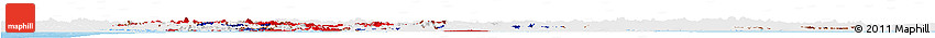 Flag Horizon Map of Thailand, single color outside, shaded relief sea Flag Horizon Map of Thailand, single color outside, shaded relief sea