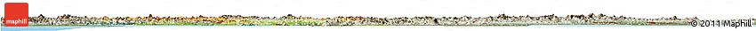 Physical Horizon Map of Thailand, semi-desaturated, land only Physical Horizon Map of Thailand, semi-desaturated, land only