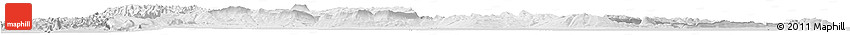 Silver Style Horizon Map of Chaiyaphum