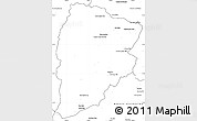 Blank Simple Map of Chaiyaphum