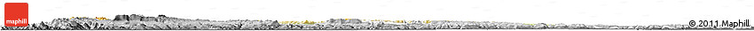 Physical Horizon Map of Nakhon Ratchasima, desaturated