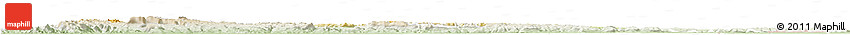 Physical Horizon Map of Nakhon Ratchasima, lighten